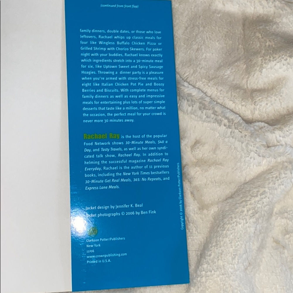 Rachel Ray Cookbook - Picture 5 of 6